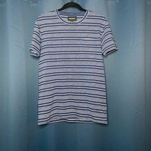 Bonobos Slim Blue Striped Short Sleeve Shirt